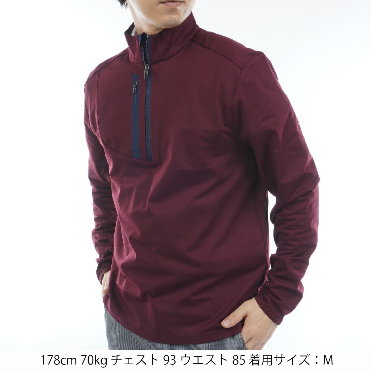 RLX ストレッチ ジャージープルオーバー(中間着(セーター、トレーナー