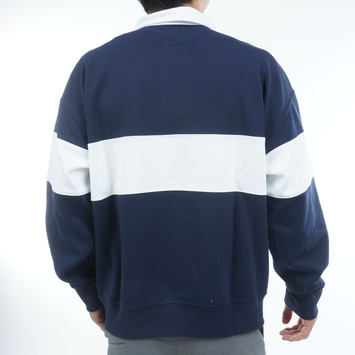 RLX リラックス フィット クレスト ラグビースウェットシャツ(中間着