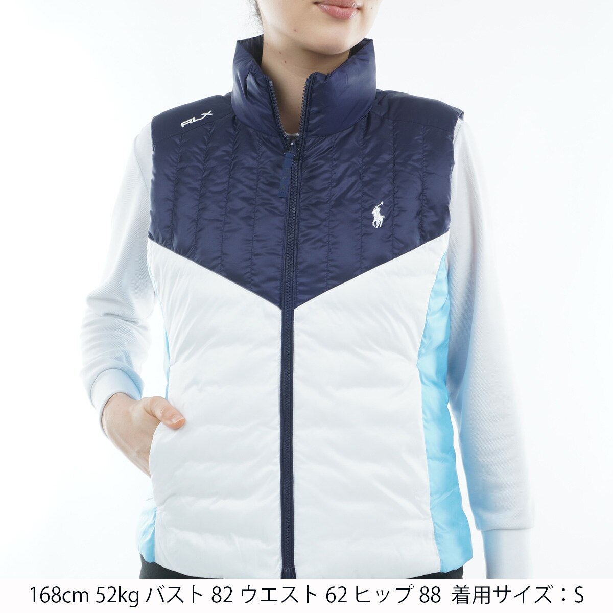 RLX リバーシブルキルテッド パフォーマンスベスト レディス(ベスト