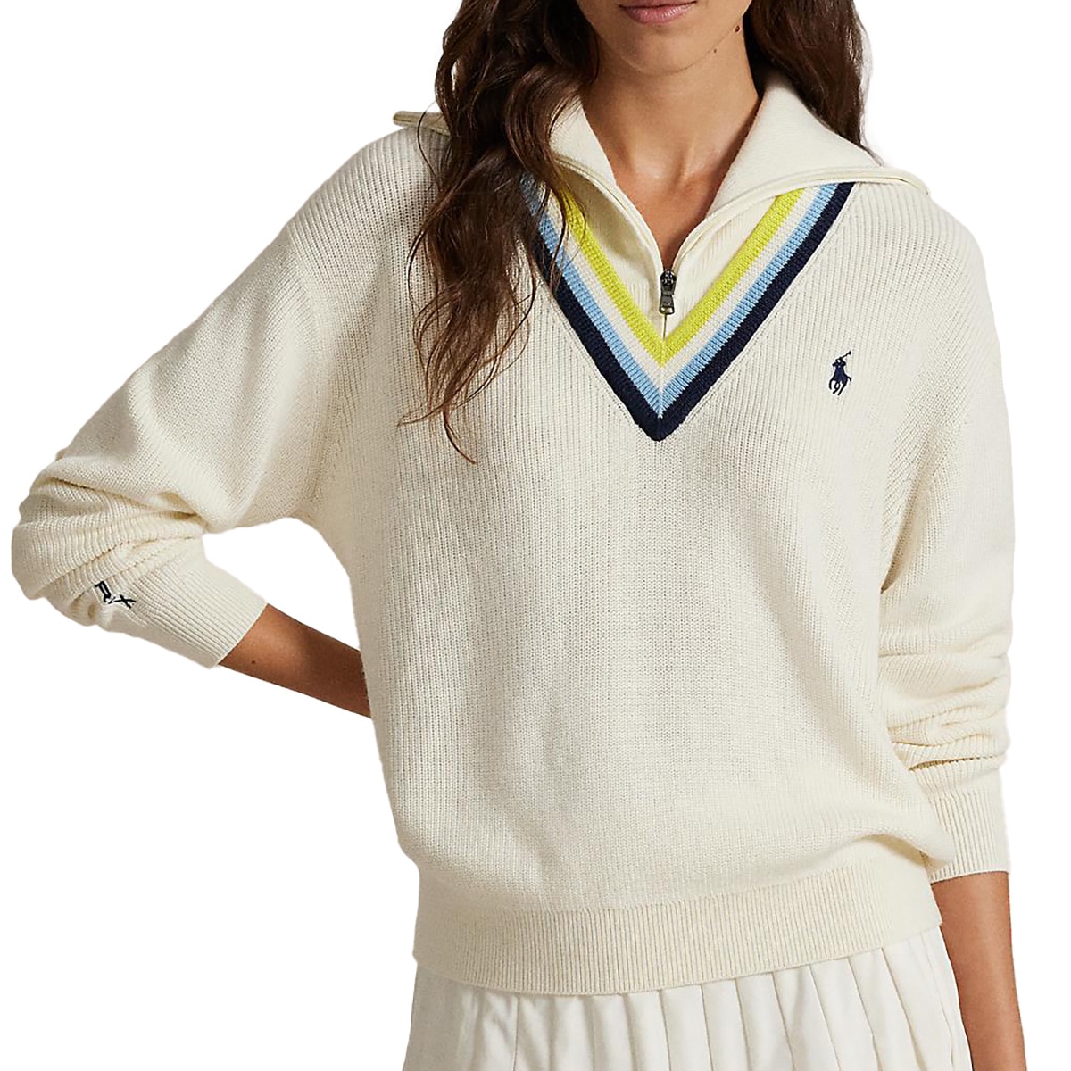 RLX ゴルフ ニット クォーター ジップ スウェット シャツ ラルフローレン RLX クォータージップ クリケットセーター レディス(中間着(セーター