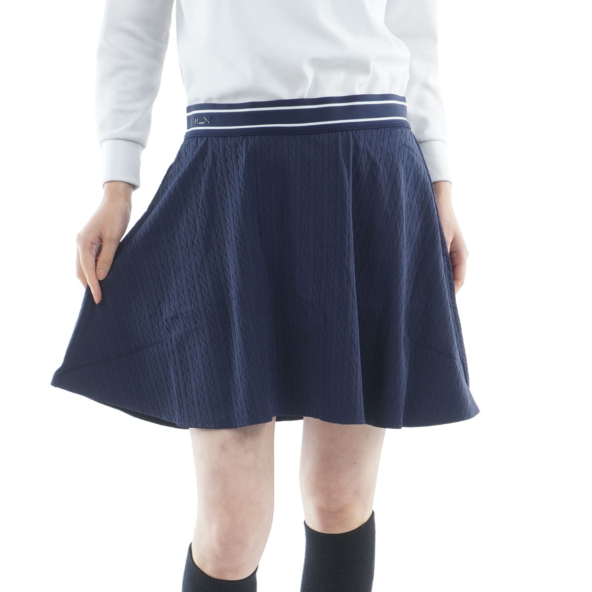 RLX ケーブルモチーフ Aラインスコート レディス(スカート)|POLO GOLF