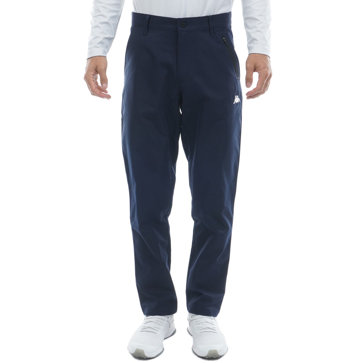 眠いページ ストレッチツイル ストレートパンツ(ロングパンツ)|Kappa(カッパ