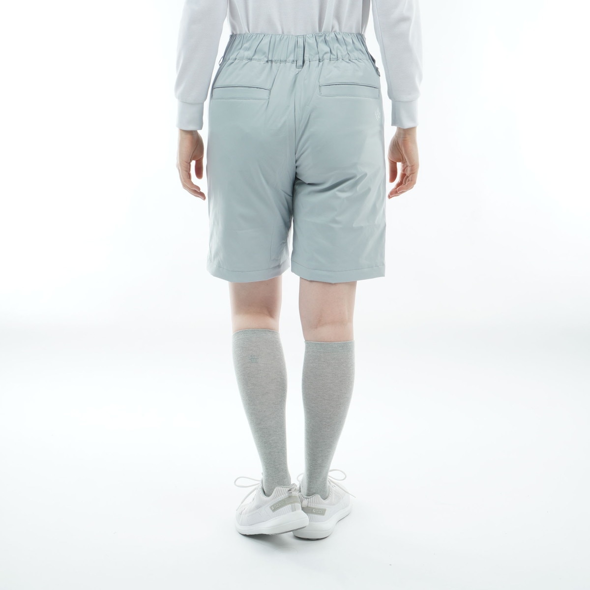 ストレッチ 軽量 中綿キュロットパンツ レディス(ハーフパンツ)|marie