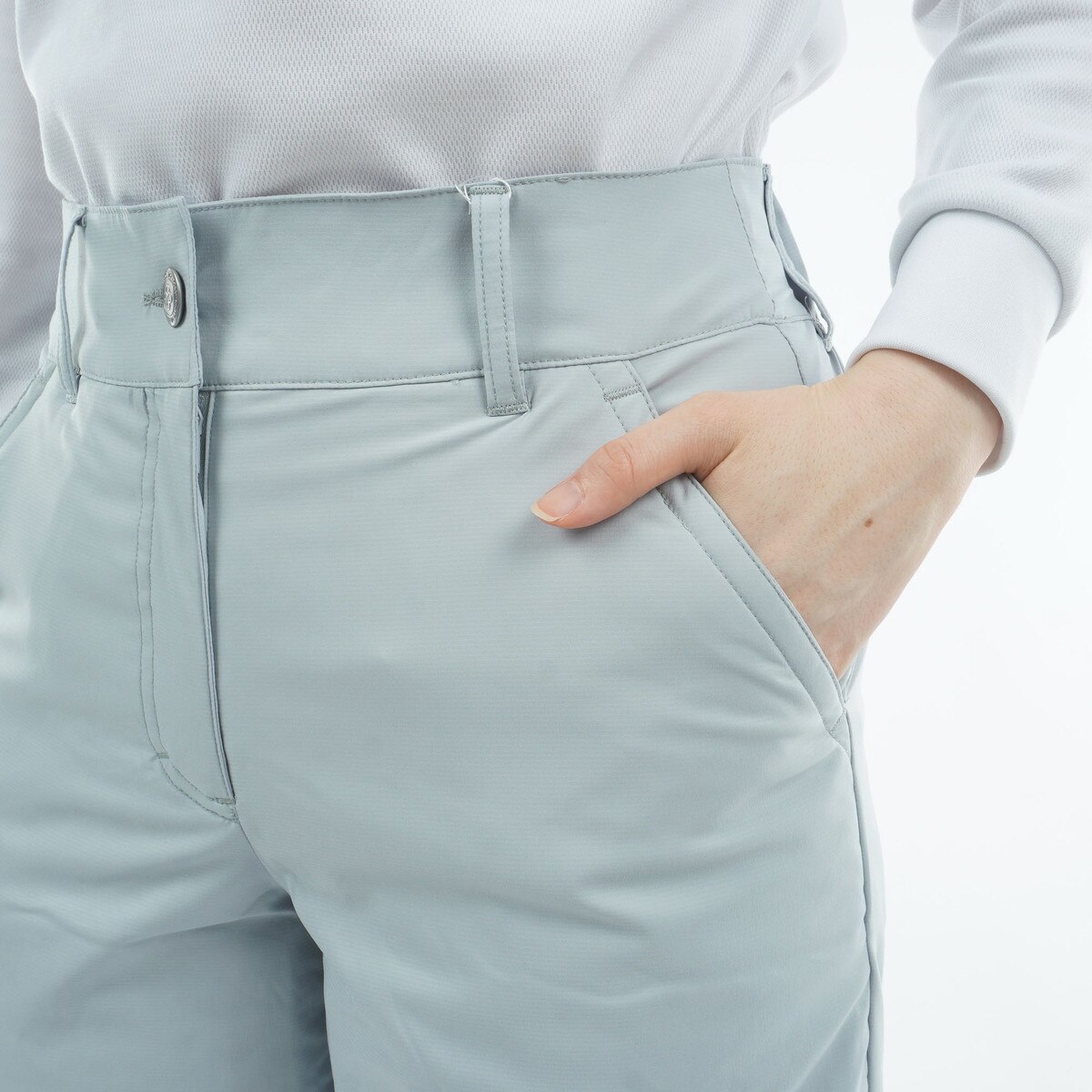 ストレッチ 軽量 中綿キュロットパンツ レディス(ハーフパンツ)|marie