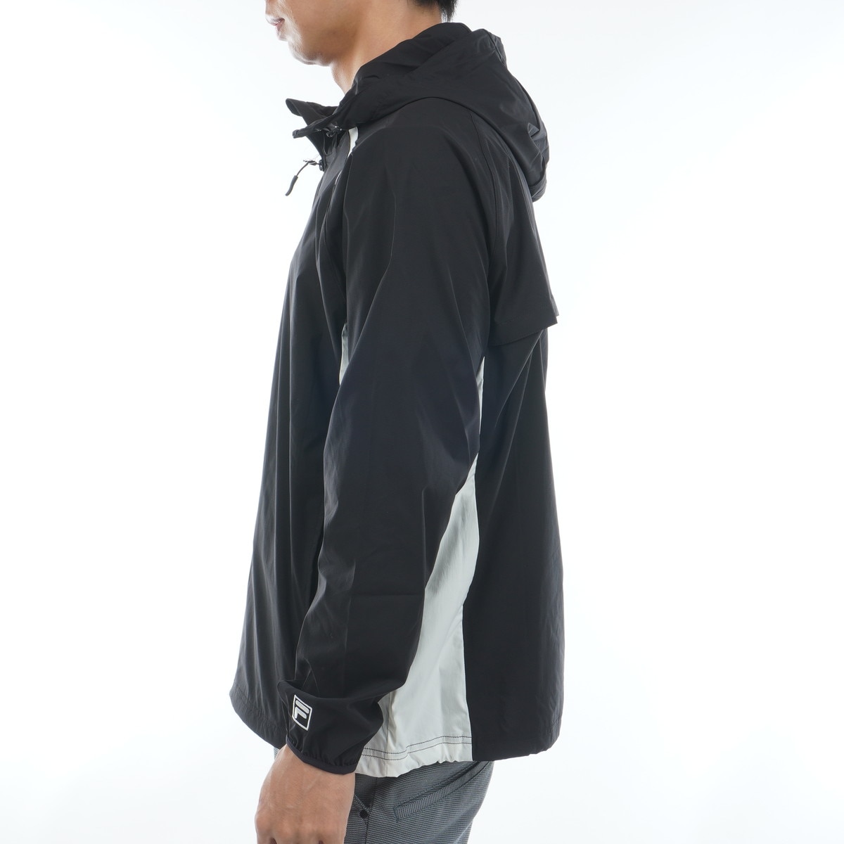 ドビーストレッチ フルジップパーカーブルゾン(アウター(ブルゾン