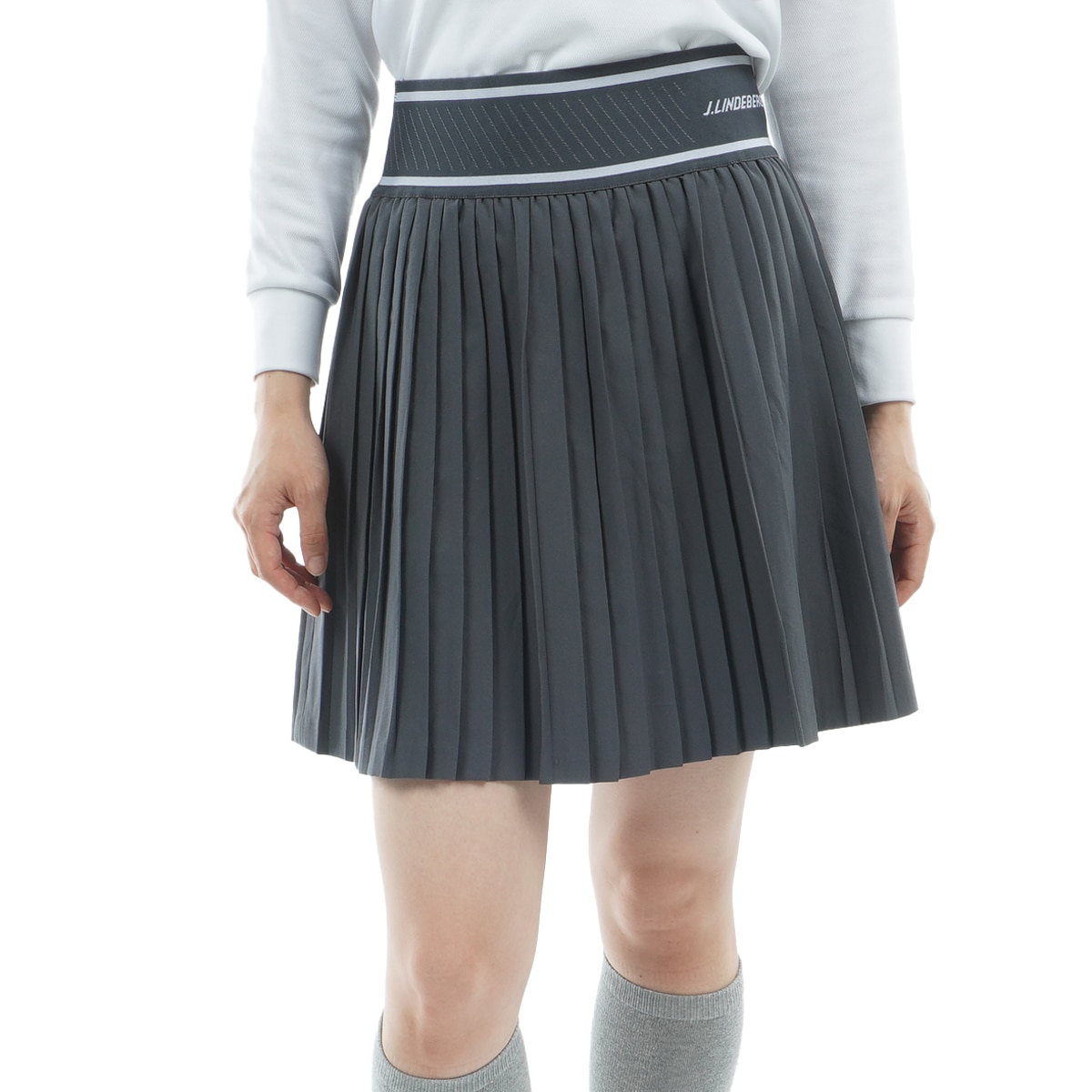 ストレッチ マイクロプリーツスカート レディス(スカート)|J