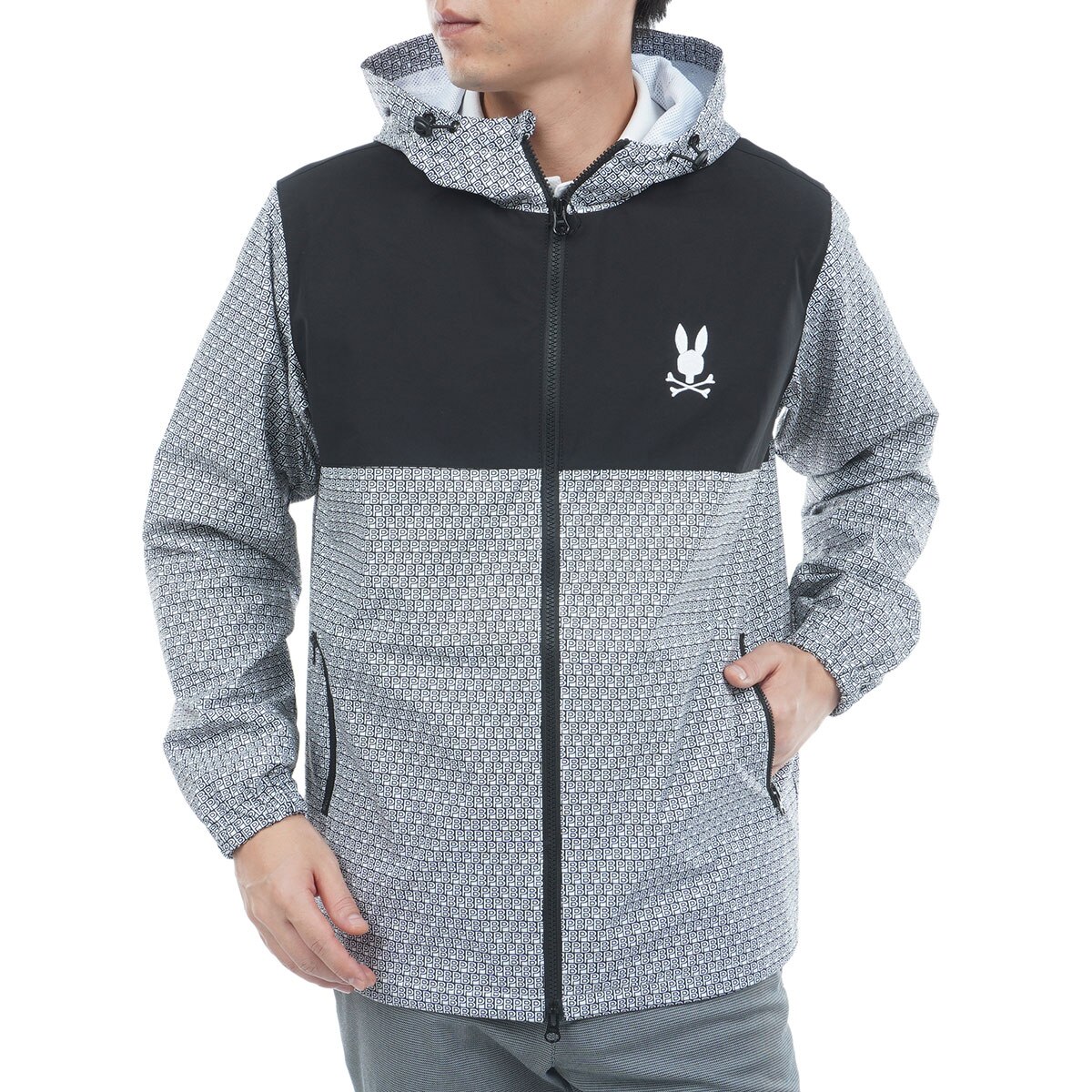 新品未使用サイコバニー、ゴルフ用ナイロンブルゾンXLsize 0000795684_01.jpg?h=600&w=600