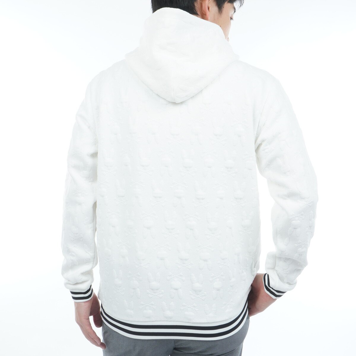 GOLF エンボスジャカードパーカー(中間着(セーター、トレーナー