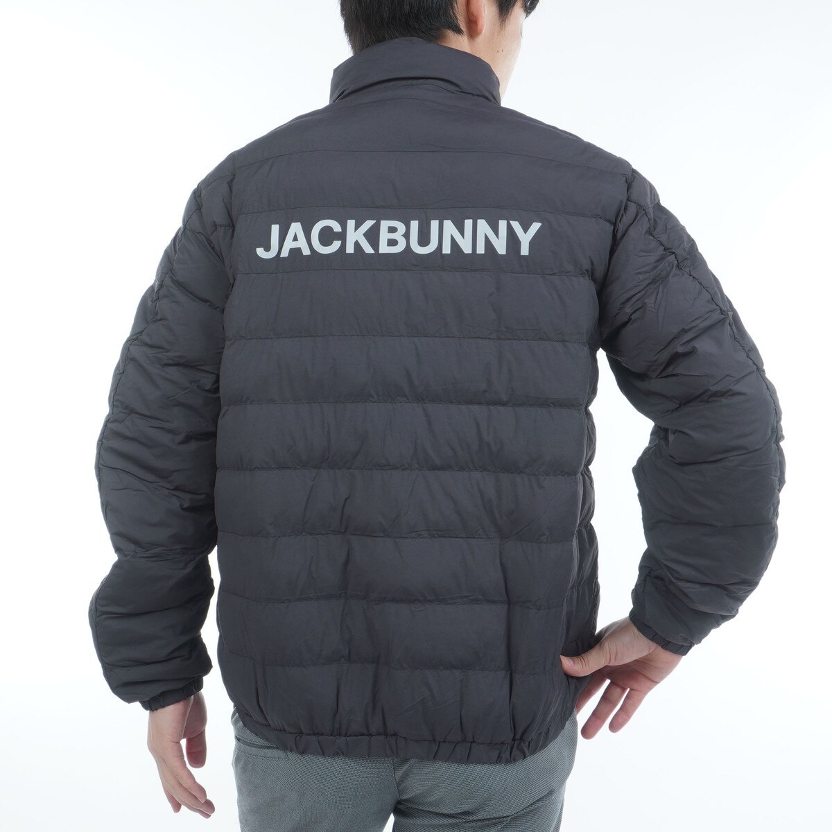 薄中綿ジップアップブルゾン(アウター(ブルゾン、ウインド、ジャケット