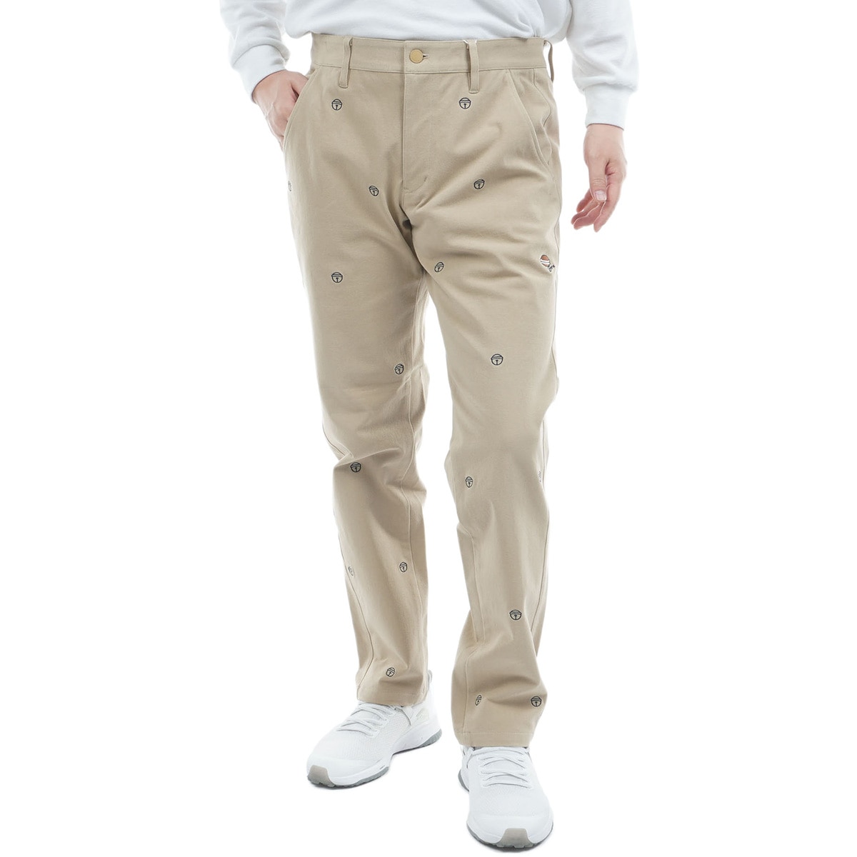 ドラえもん ストレッチツイル 総柄ロングパンツ(ロングパンツ