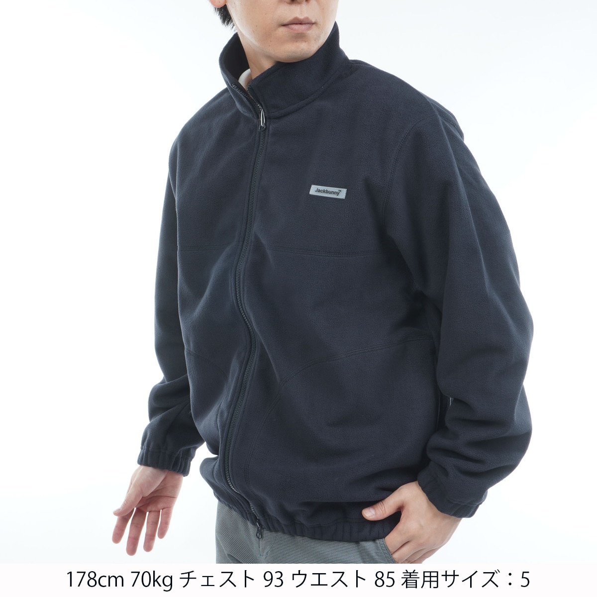 ブロッキーフリースブルゾン(アウター(ブルゾン、ウインド、ジャケット