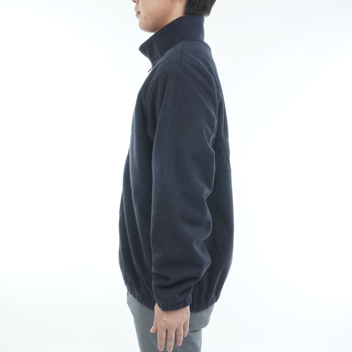 ブロッキーフリースブルゾン(アウター(ブルゾン、ウインド、ジャケット