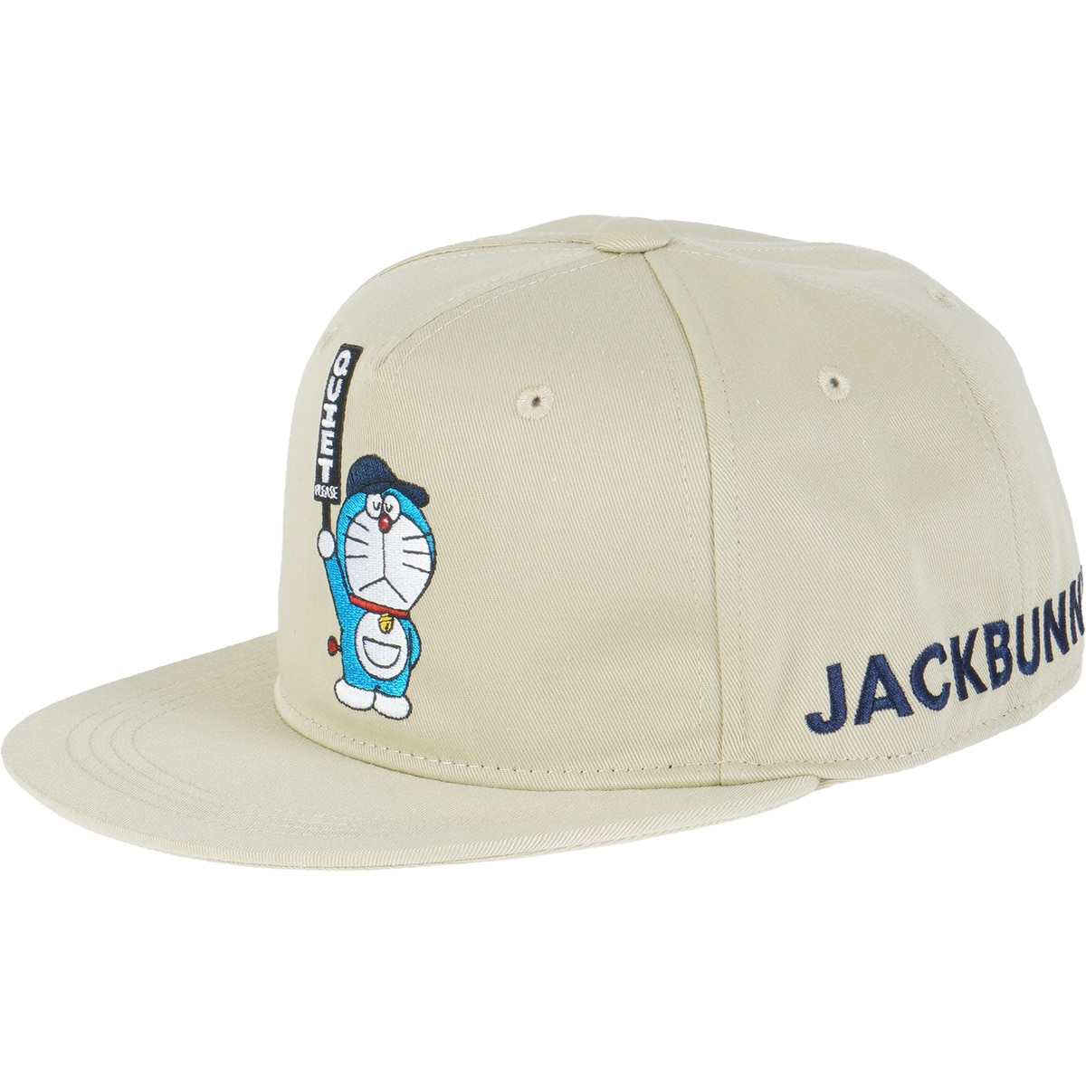 未使用 レア JACK BURNNY ドラえもん ホワイト キャップ ドラえもん 平つばキャップ(【男性】キャップ)|Jack Bunny!!(ジャック