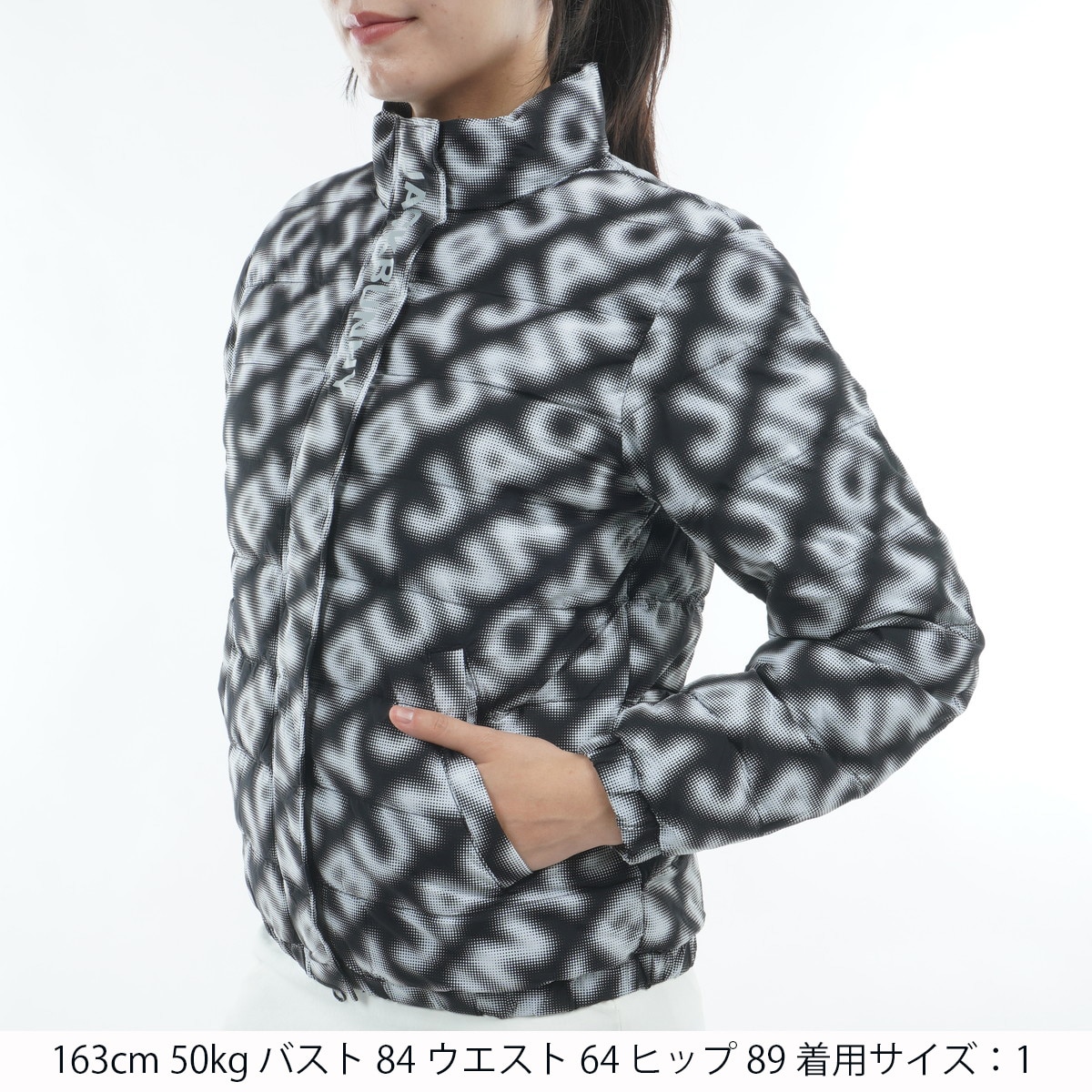 Outlet] Lightweight Padded Zip-Up Blouson for Women (Outerwear