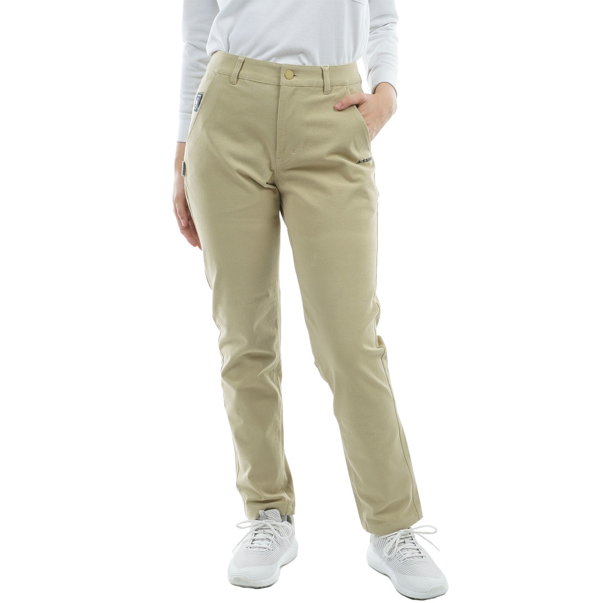 アウトレット】ドラえもん ストレッチツイル ロングパンツ レディス