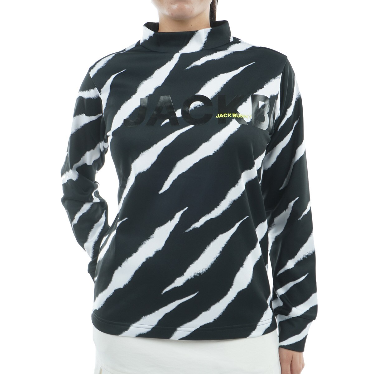 新品未使用品 ジャックバニー　長袖ポロシャツ　レディース ブラック 新品未使用品 ジャックバニー 長袖ポロシャツ レディース