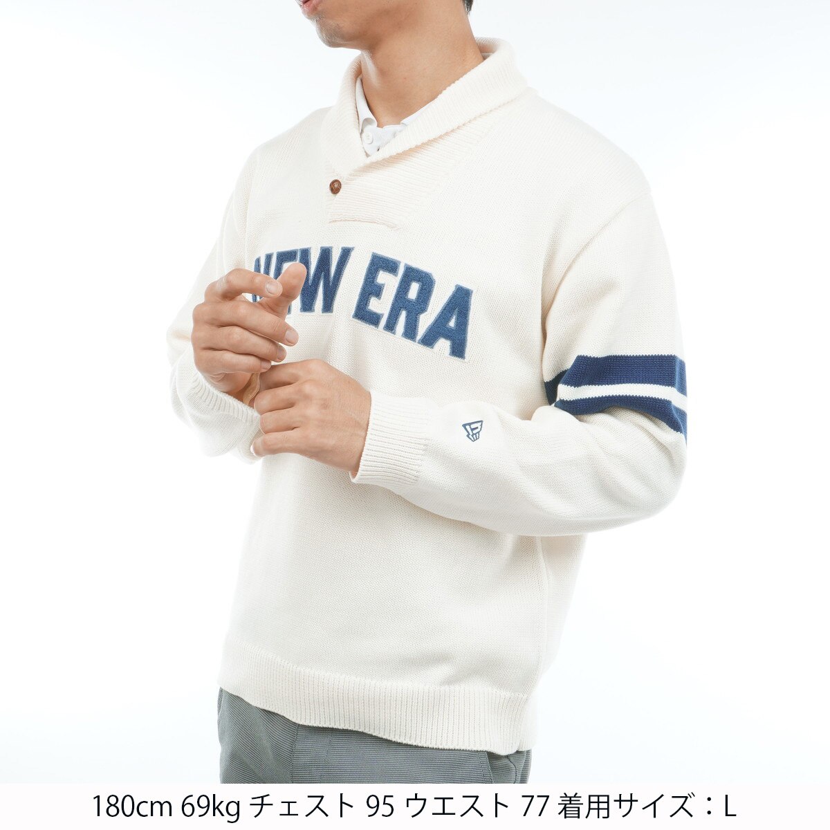 GF ショールカラーセーター(中間着(セーター、トレーナー))|NEW ERA