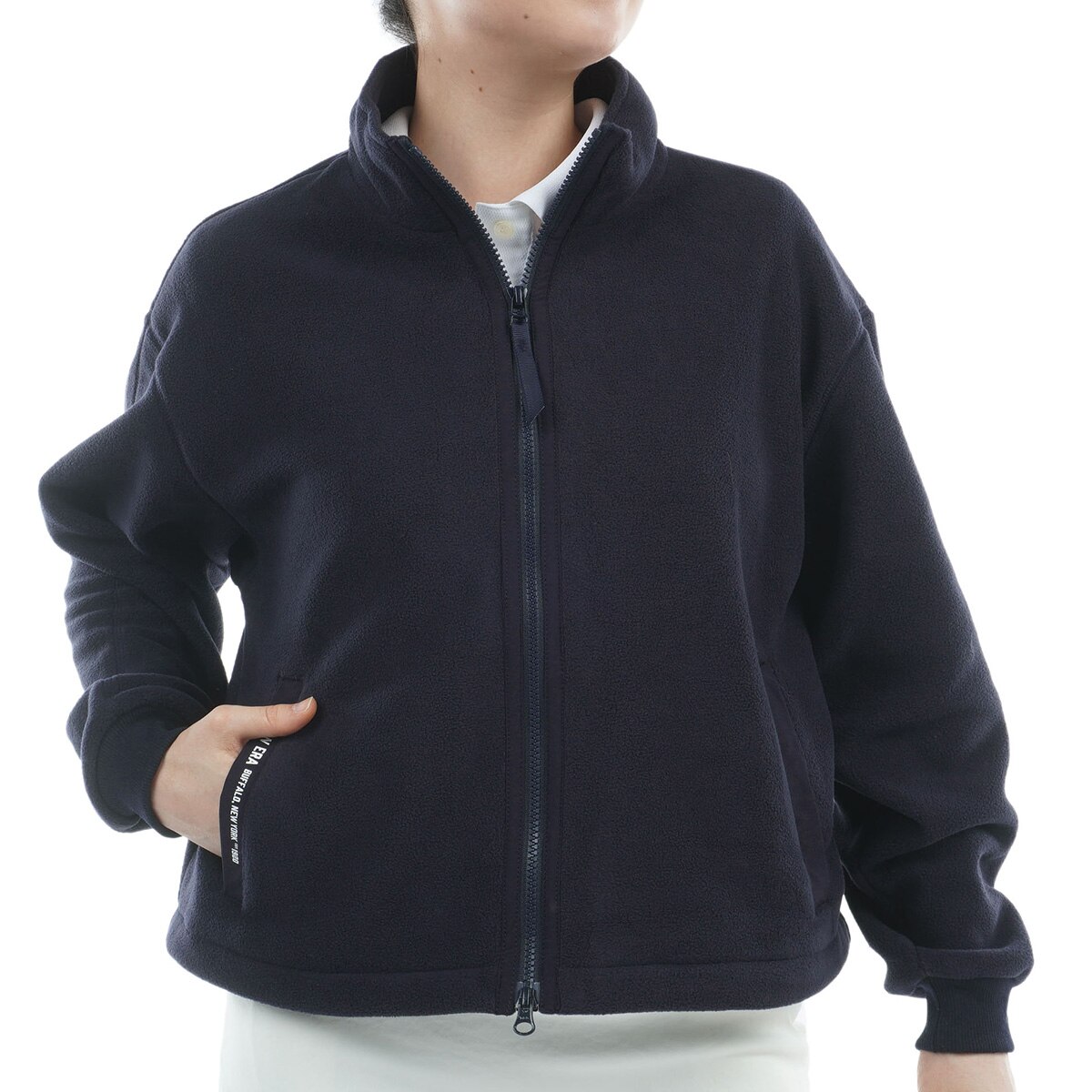 アルチビオ 中綿 ロング ジップアップ ベスト ラメ ネイビー 36 アルチビオ 中綿 ロング ジップアップ ベスト ラメ ネイビー 36 ラメ混