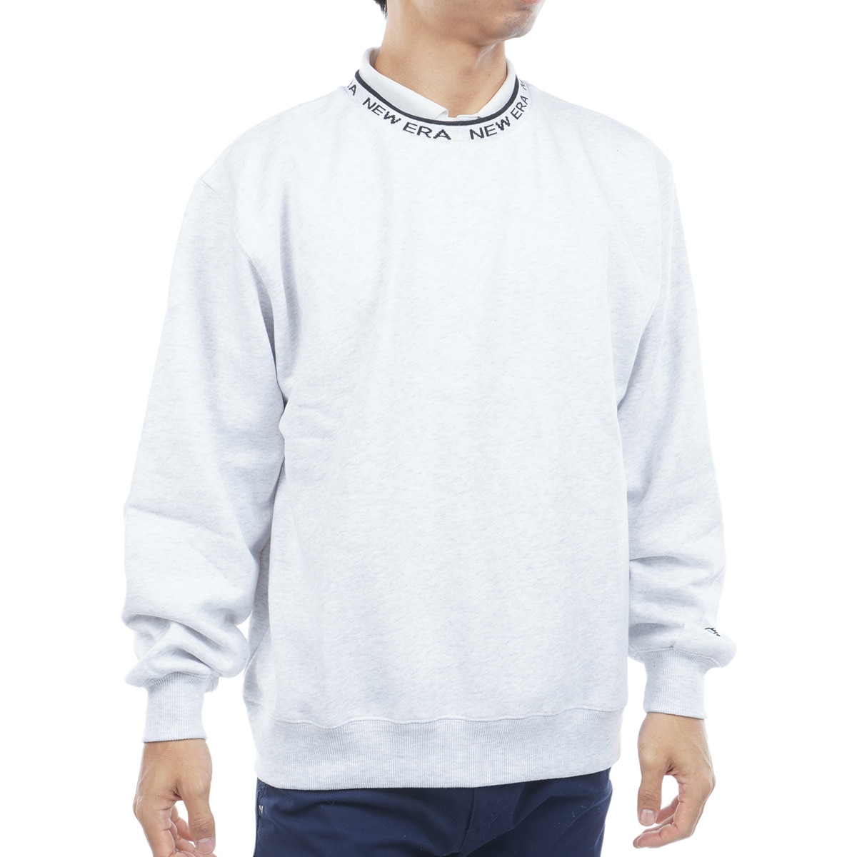 新品未使用!!Docus + Design ホワイト トレーナー XL 裏起毛 バックロゴ クルーネック トレーナー RAGLAN REDBOX CREW (THE