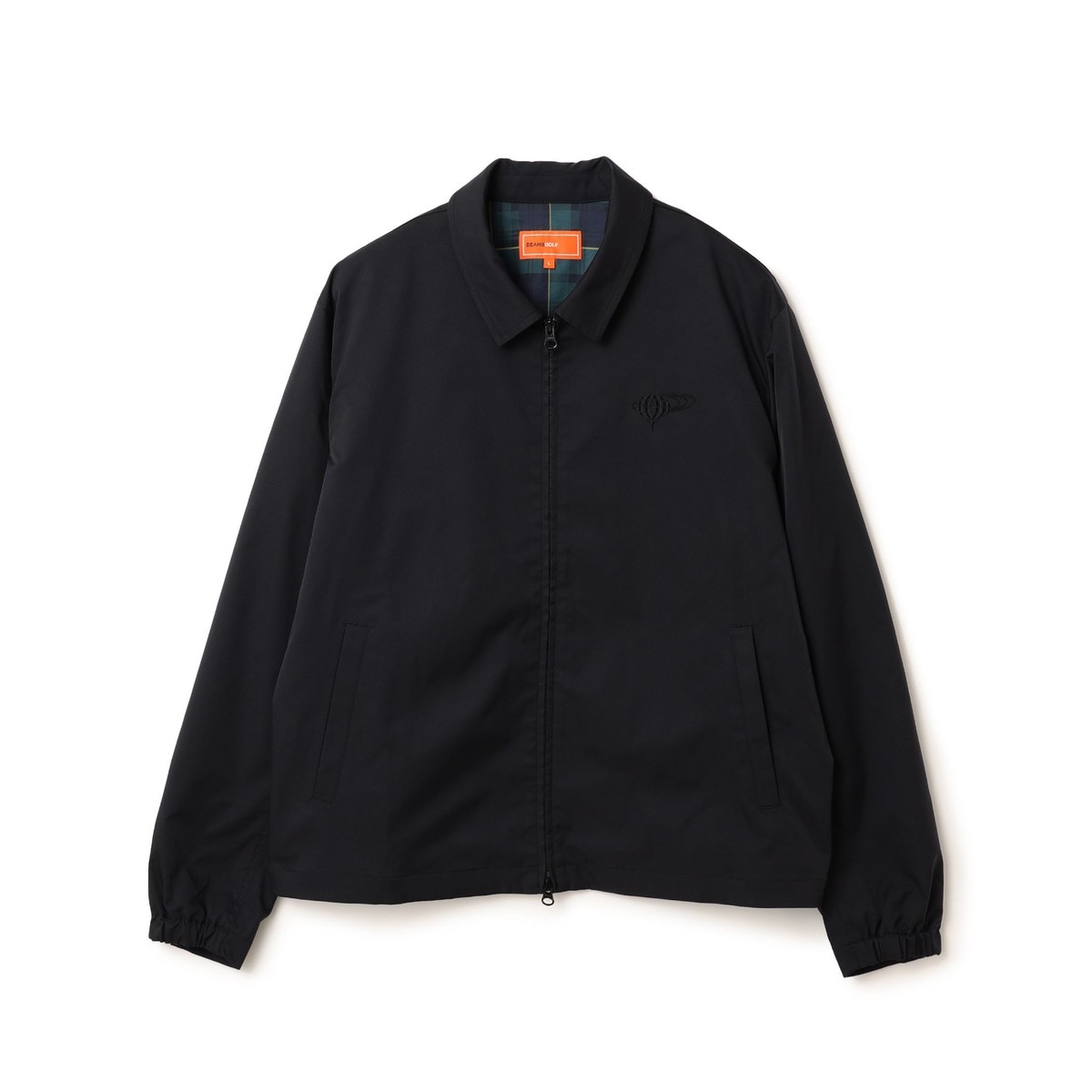 ORANGE LABEL チェック裏地 ジップブルゾン(ベスト)|BEAMS GOLF ORANGE