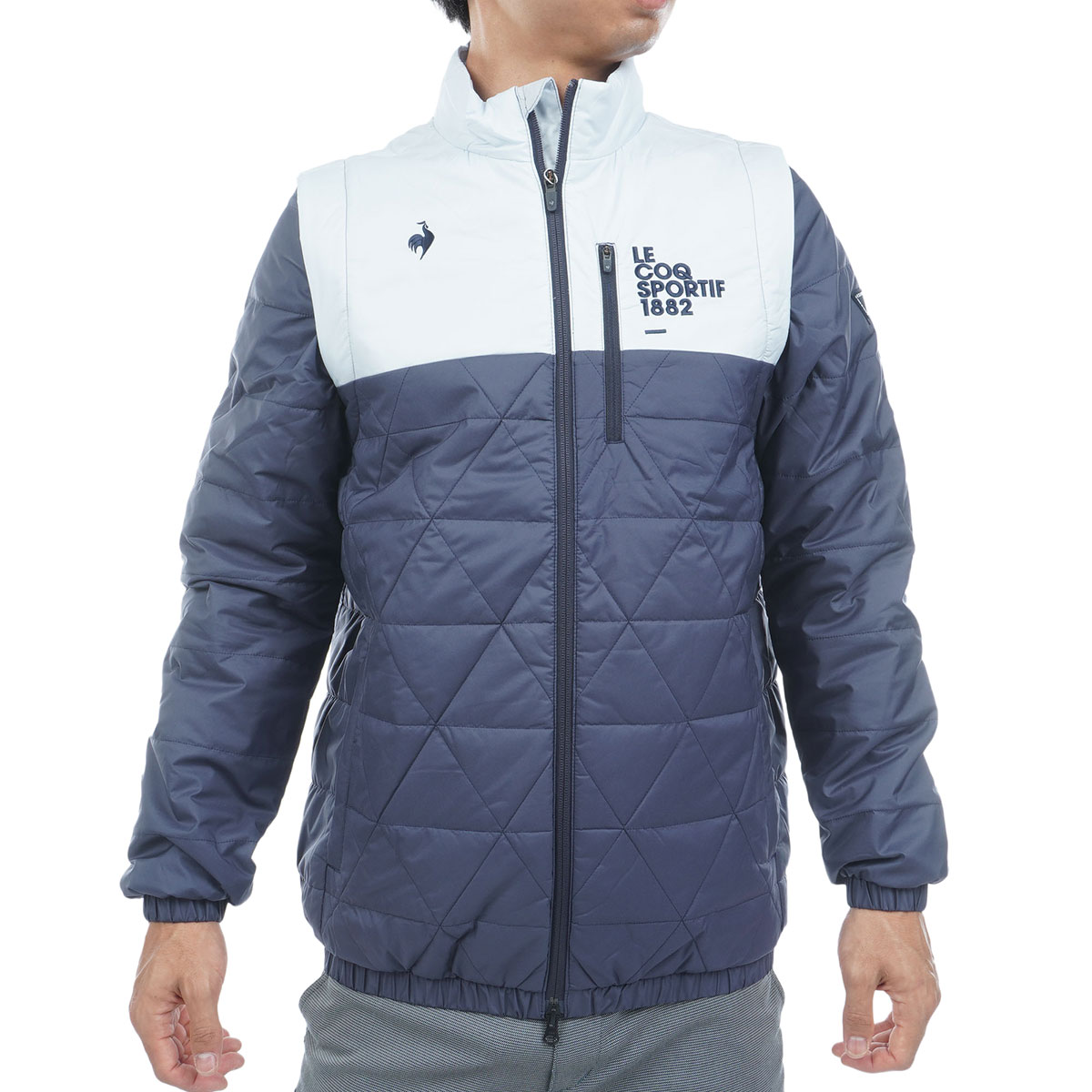 WEB限定カラー ストレッチ 中綿 2WAYブルゾン(アウター(ブルゾン