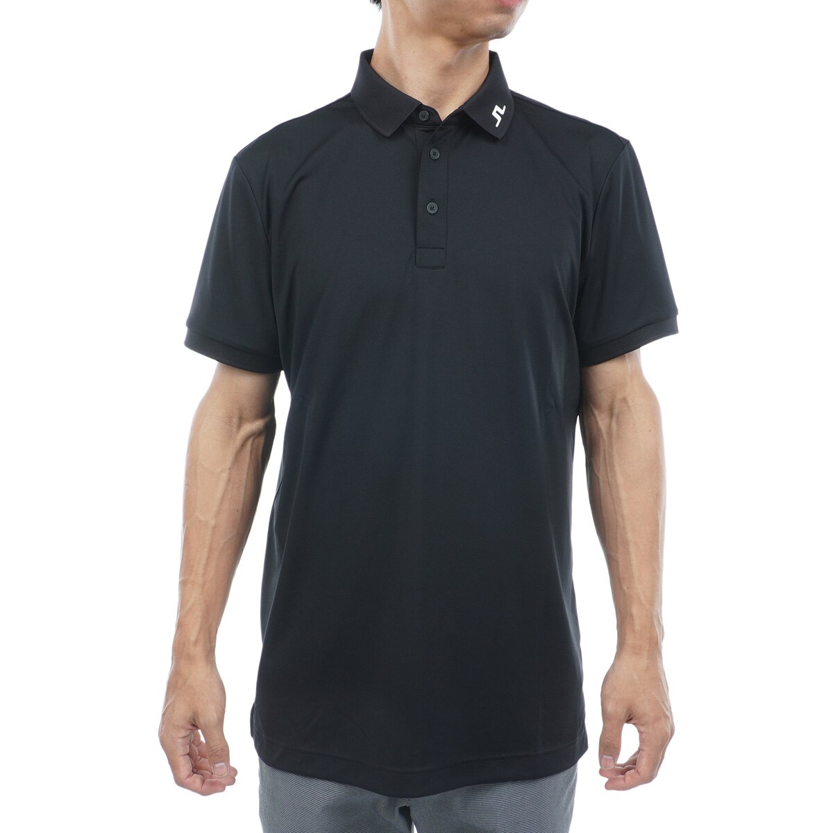 ジェイリンドバーグ　メンズゴルフウェア　ポロシャツ J.LINDEBERG ジェイリンドバーグ ゴルフ ポロシャツ ロゴ刺繍 (J