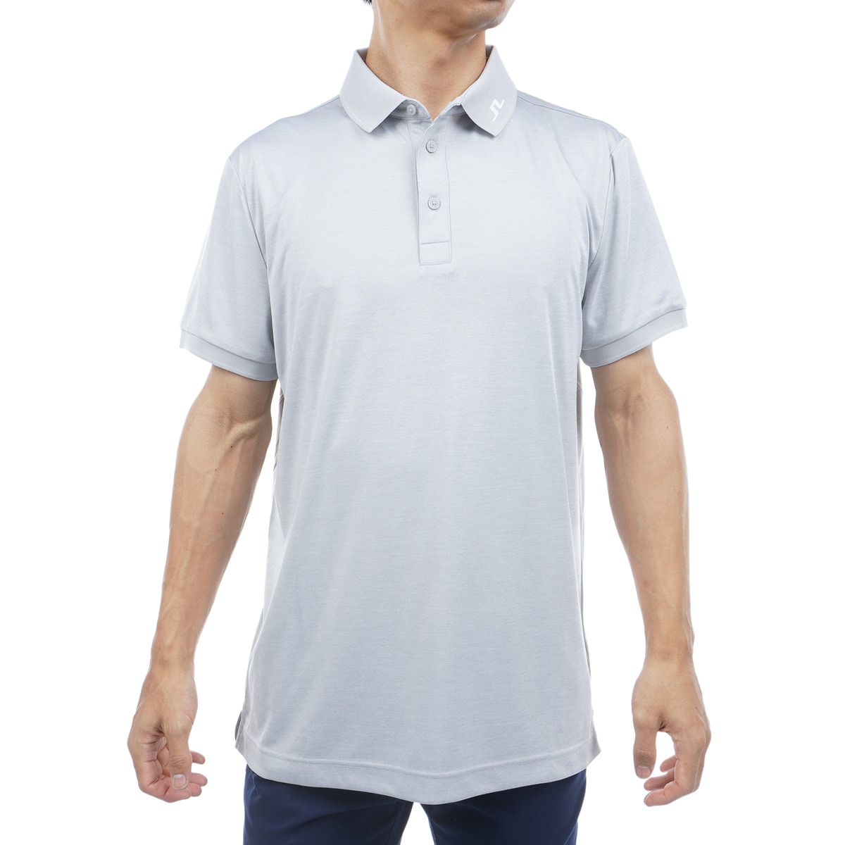 【新品・未使用・タグ付】J.LINDEBERG ポロシャツ 白 Ｌ J.LINDEBERG（J.LINDEBERG）（メンズ）ゴルフウェア 半袖 PRO