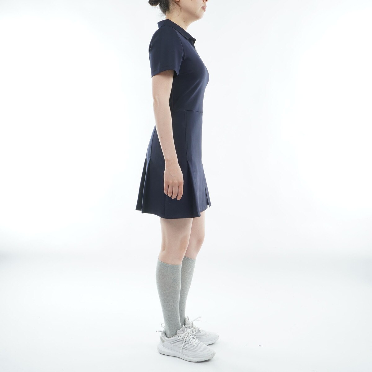 ストレッチ Aラインワンピース レディス(ワンピース)|J.LINDEBERG(J