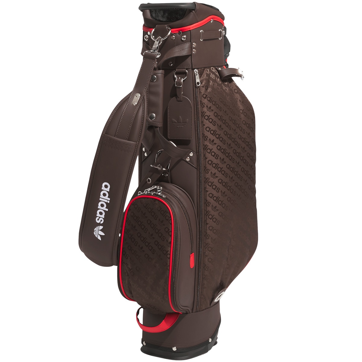 adidas コンパクトモノグラムスタンドバッグ 軽量 コンパクト モノグラム スタンドキャディバッグ(【男性】キャディ
