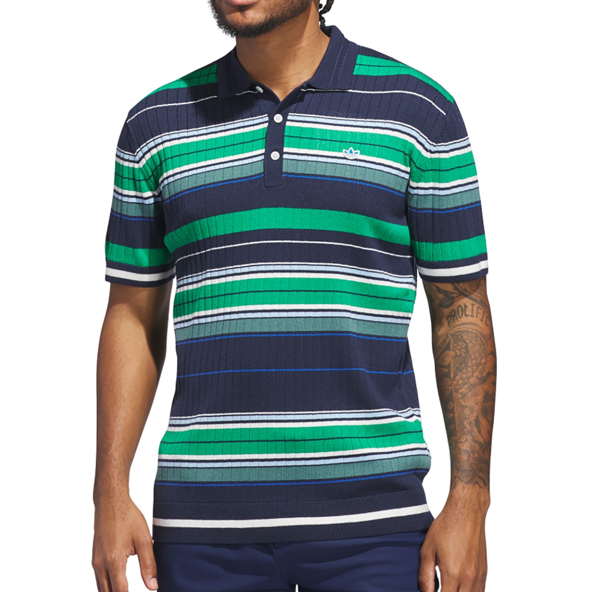 【人気】Golfickers｜ボーダー 半袖 ポロシャツ 人気】Golfickers｜ボーダー 半袖 ポロシャツ - メルカリ