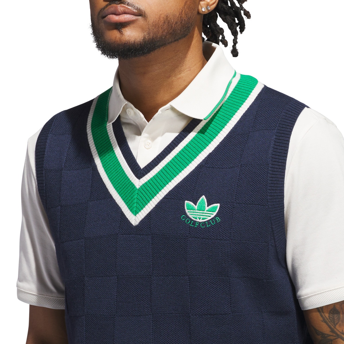 チェック ニットベスト(ベスト)|adidas Originals(アディダス) KPF18の