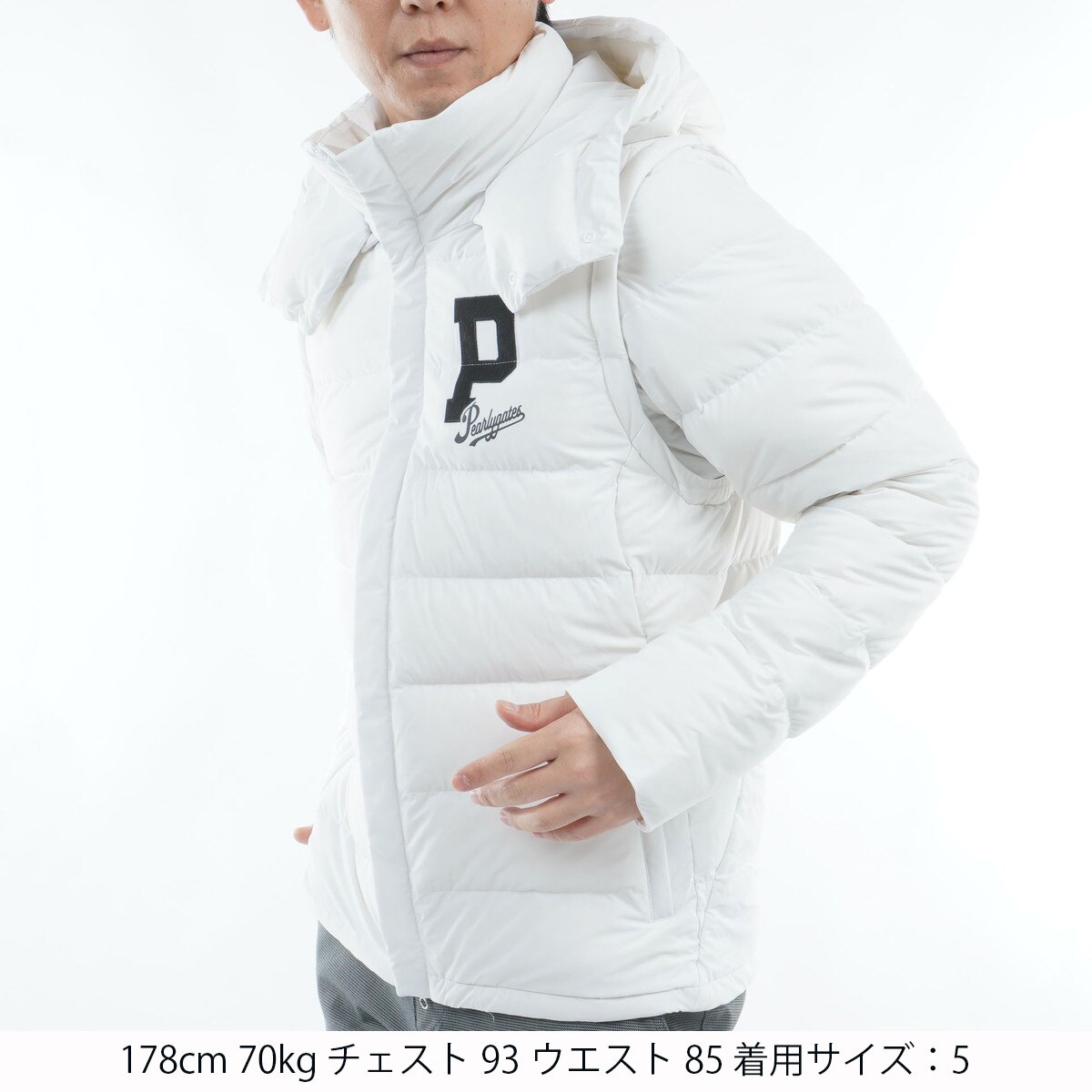 ストレッチタフタ 2WAYフルジップブルゾン(アウター(ブルゾン