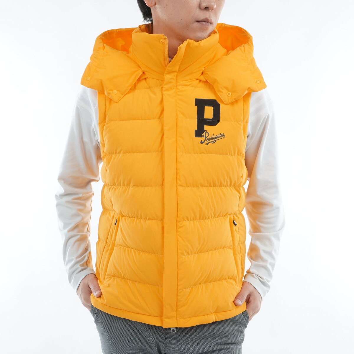 ストレッチタフタ 2WAYフルジップブルゾン(アウター(ブルゾン