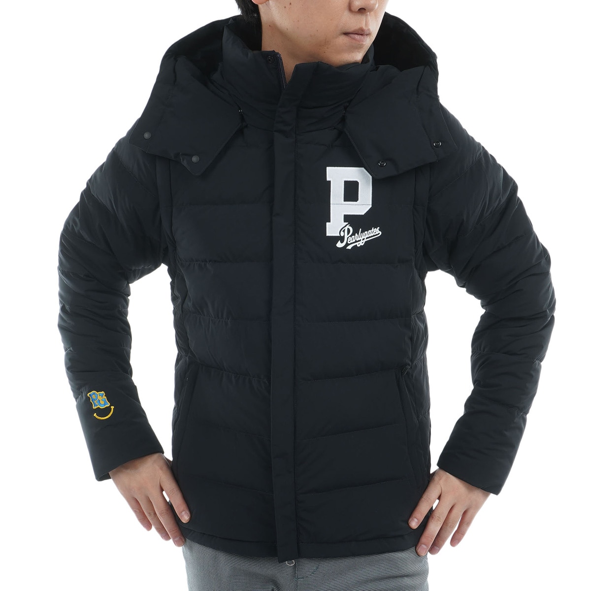 ストレッチタフタ 2WAYフルジップブルゾン(アウター(ブルゾン