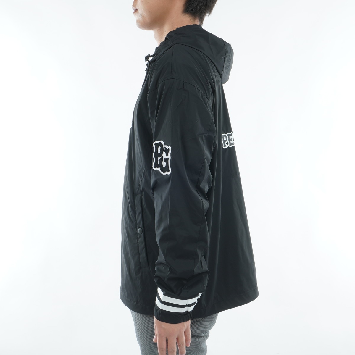 ストレッチタフタ フルジップブルゾン(アウター(ブルゾン