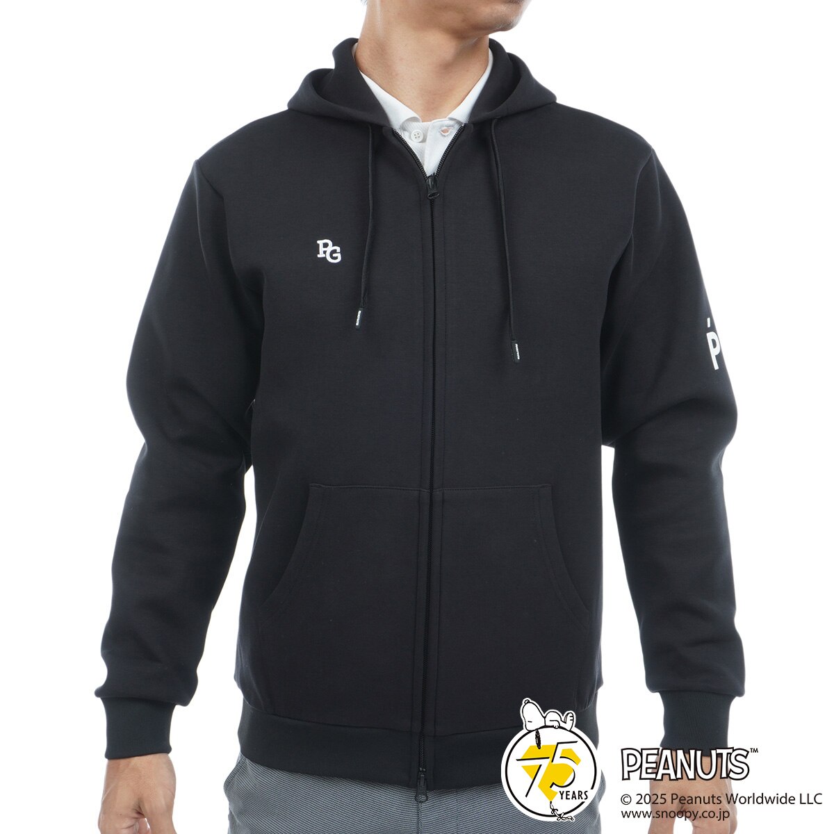 SNOOPY COEコットンAir 長袖スウェットフーディー(中間着(セーター