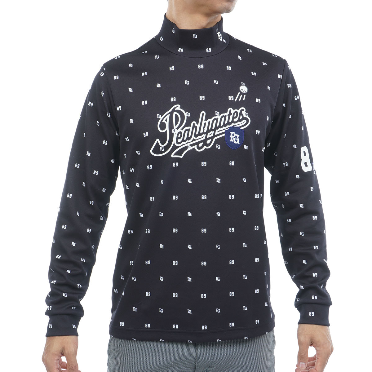 新品 パーリーゲイツ WJQ 長袖シャツ プルオーバー(5)サイズL/カモ柄 新品 パーリーゲイツ WJQ 長袖シャツ プルオーバー(5)サイズL/カモ柄