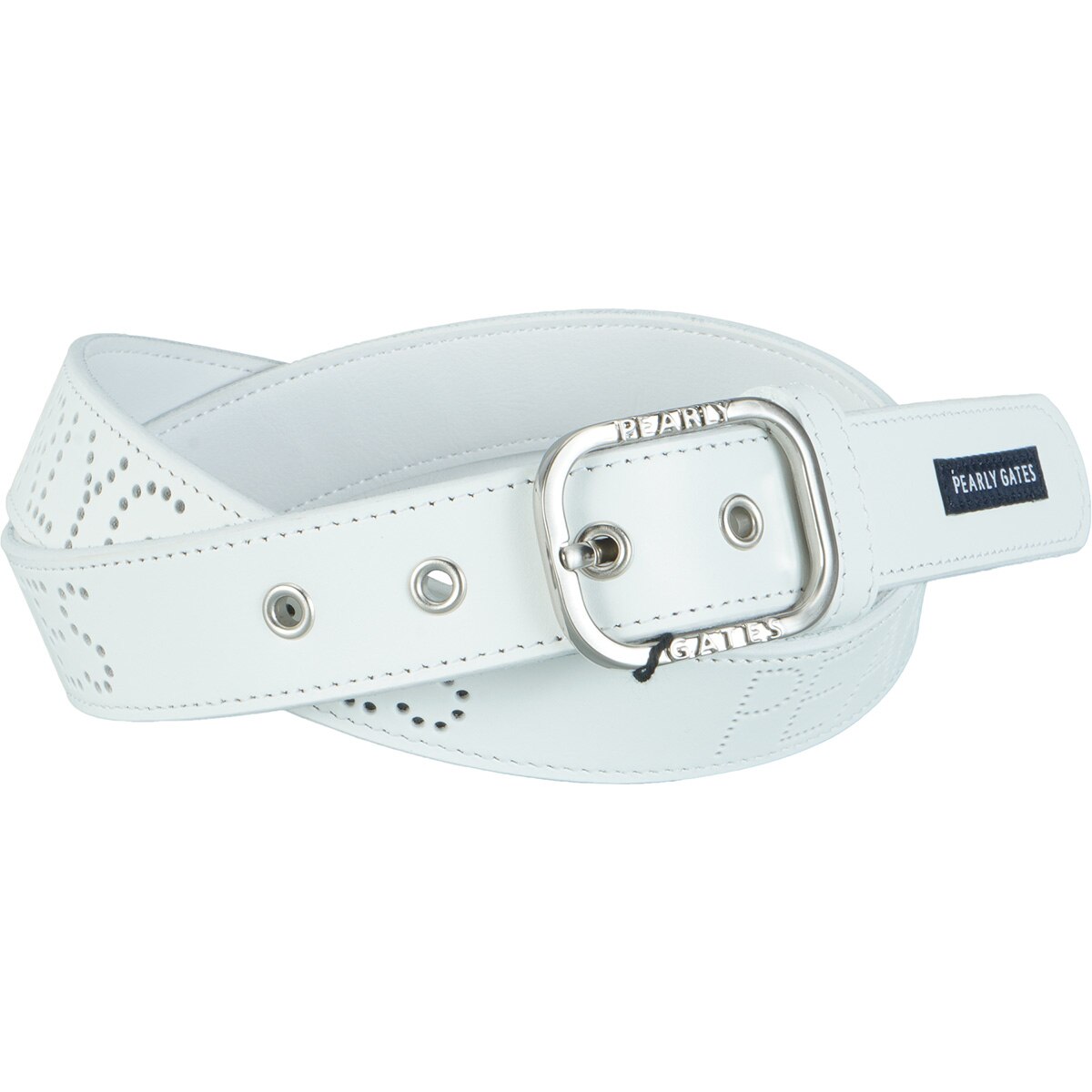 ドットロゴレザーベルト(ベルト)|PEARLY GATES(パーリーゲイツ