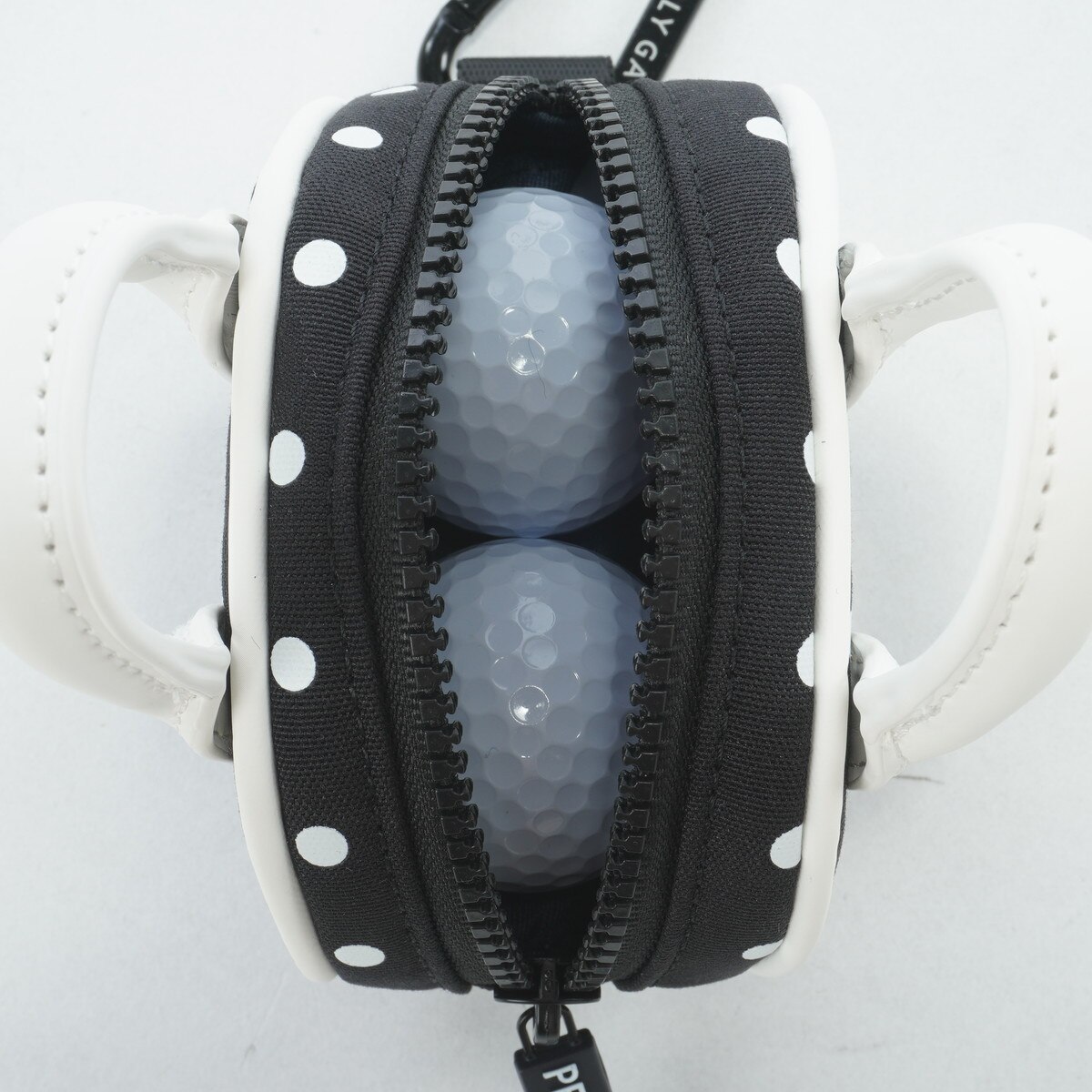 ミニドット柄ボールポーチ(ゴルフボールケース)|PEARLY GATES