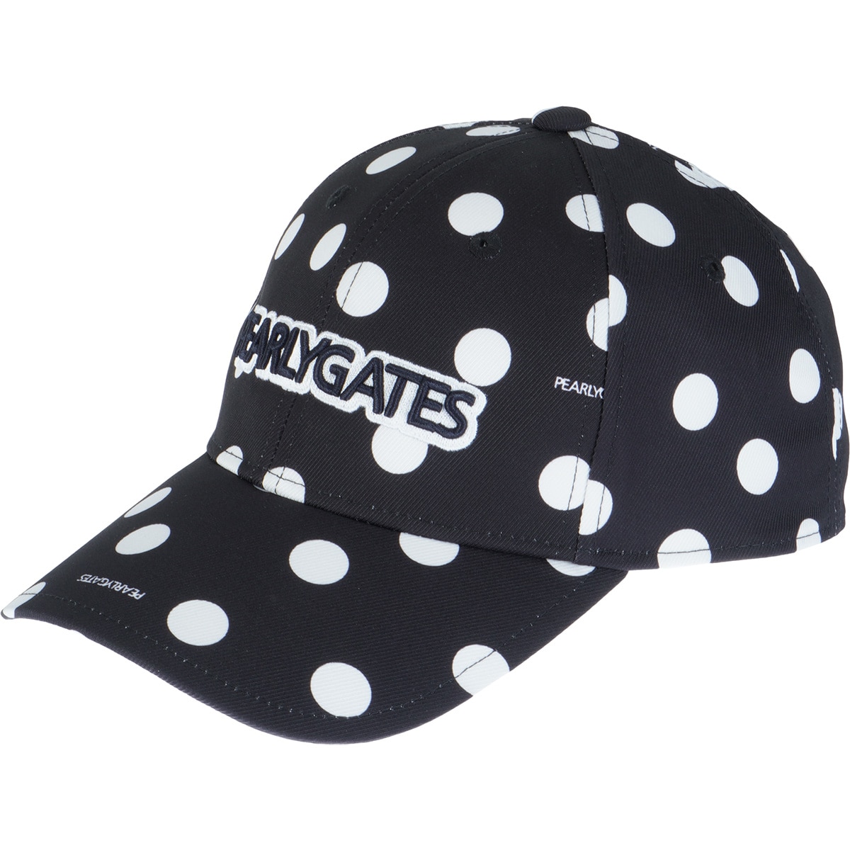 パーリゲイツ　ゴルフキャップ帽子 ランダムドット柄キャップ(【男性】キャップ)|PEARLY GATES(パーリー