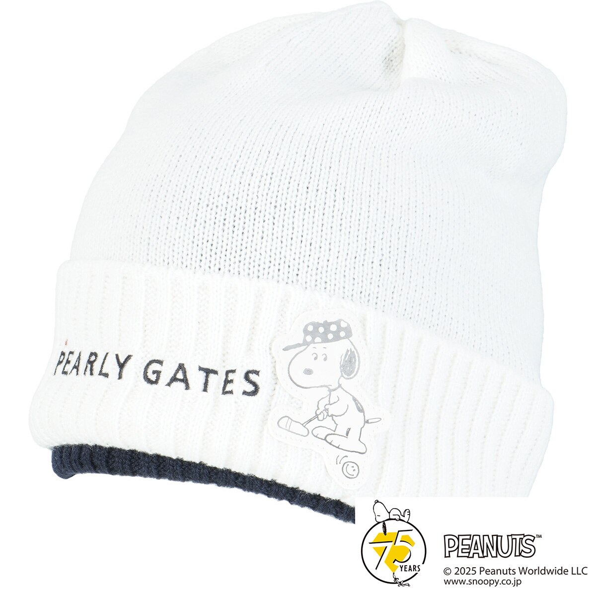 SNOOPYニットビーニー(【男性】その他帽子)|PEARLY GATES(パーリー