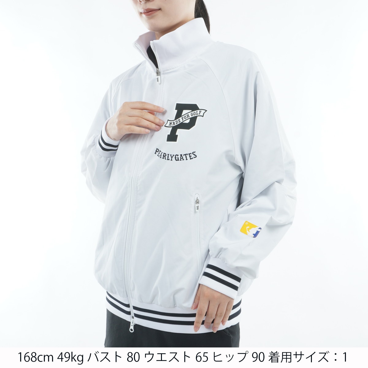 美品　パーリーゲイツ   ダブルジップブルゾン タフレックス×サーモトロン フルジップブルゾン | PEARLY GATES