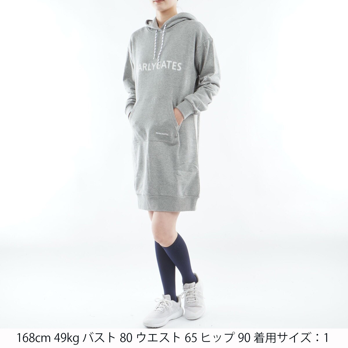 ジグザグ裏毛ジャカード ワンピース レディス(ワンピース)|PEARLY