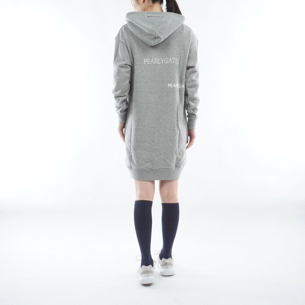 ジグザグ裏毛ジャカード ワンピース レディス(ワンピース)|PEARLY