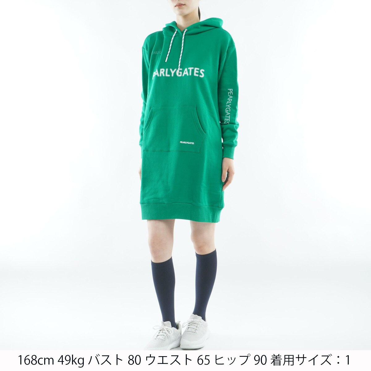 ジグザグ裏毛ジャカード ワンピース レディス(ワンピース)|PEARLY