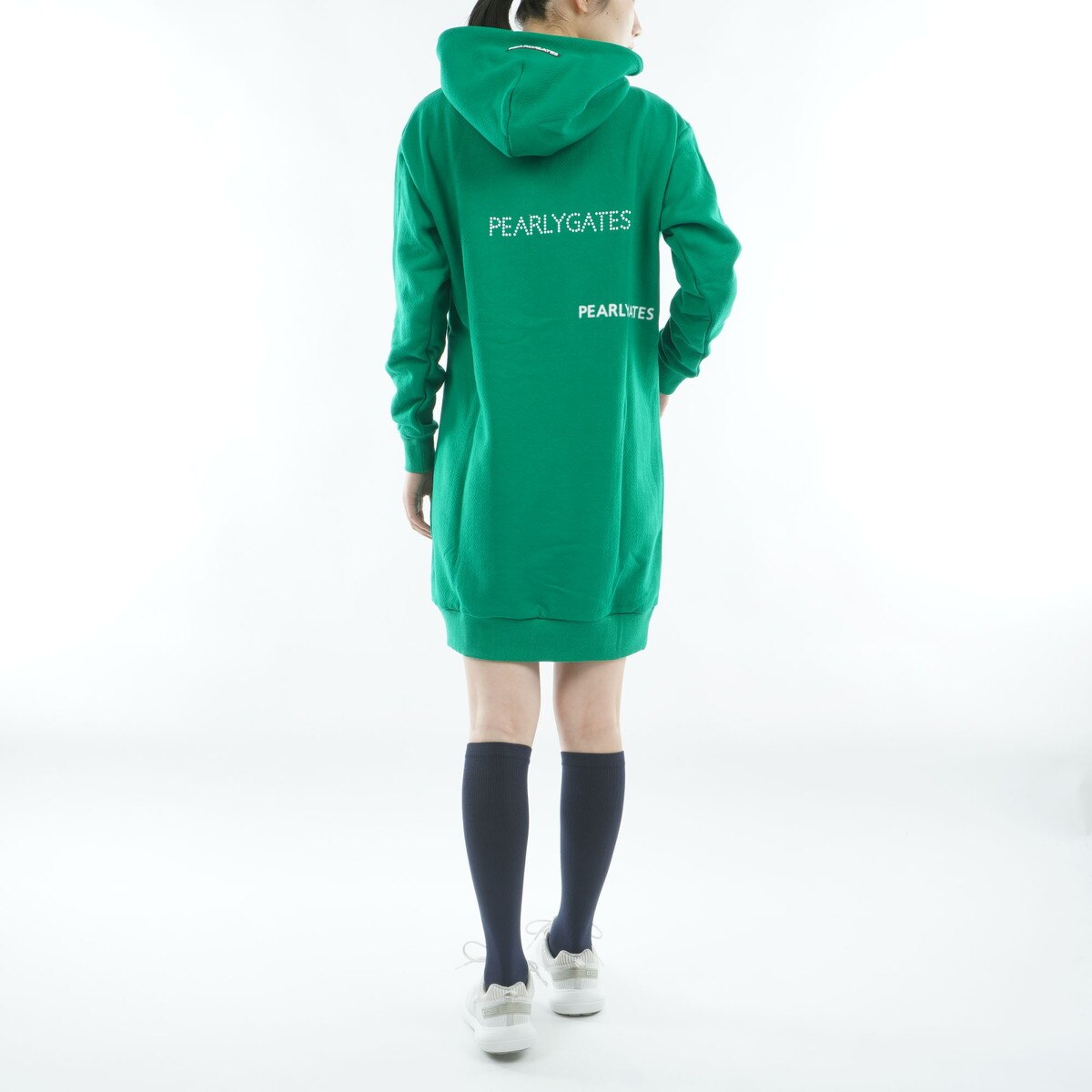 ジグザグ裏毛ジャカード ワンピース レディス(ワンピース)|PEARLY