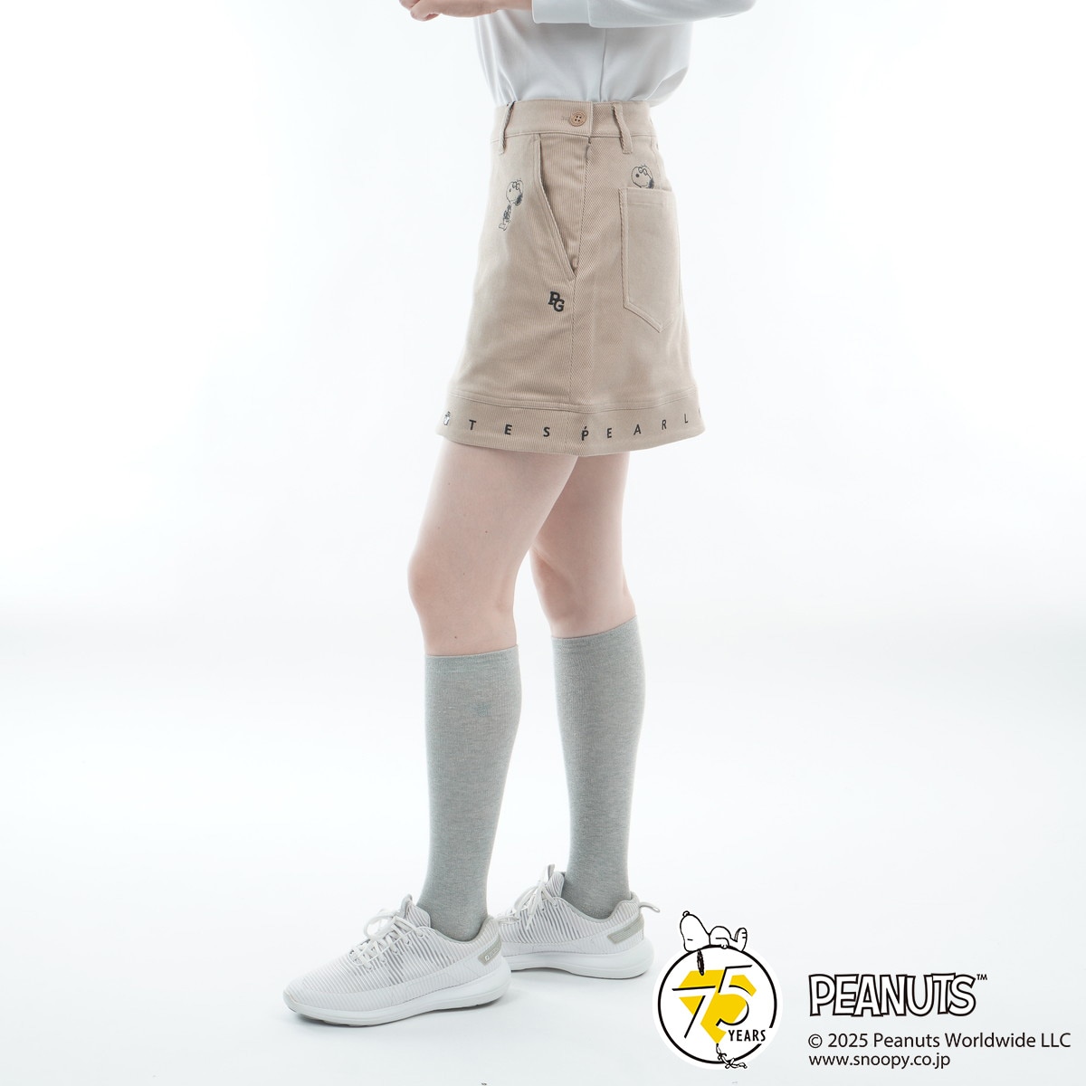 アウトレット】SNOOPY コーマ×フレックス スカート レディス(スカート