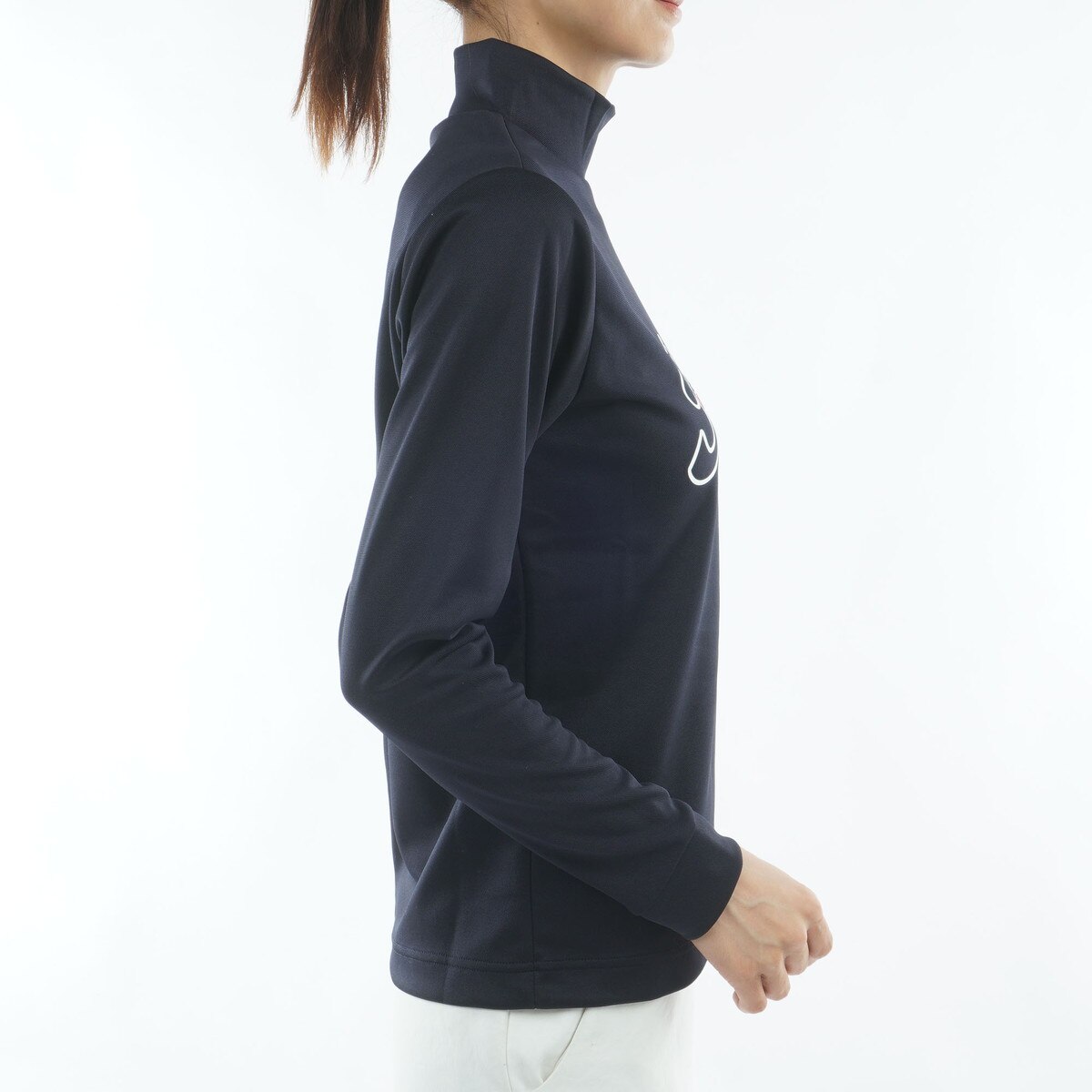 サイズ❺パーリーゲイツ☆ゼブラメッシュダンボール長袖カットソー☆新品 鹿の子ダンボールゼブラ長袖ハイネックカットソー | PEARLY GATES