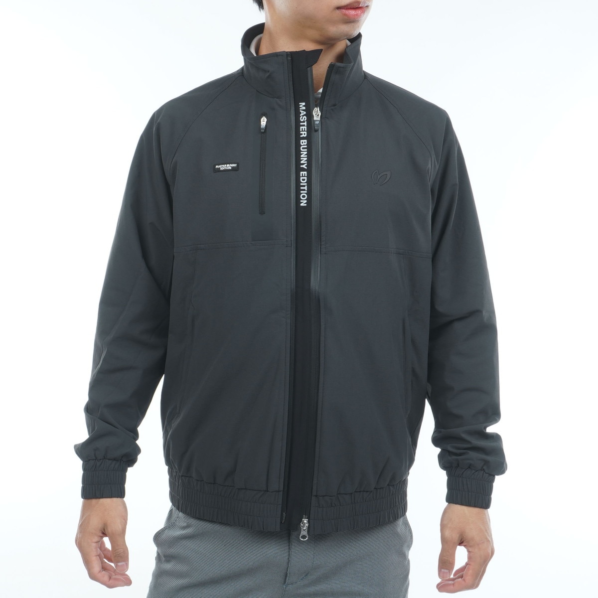 ストレッチ 2WAYフルジップブルゾン(アウター(ブルゾン、ウインド