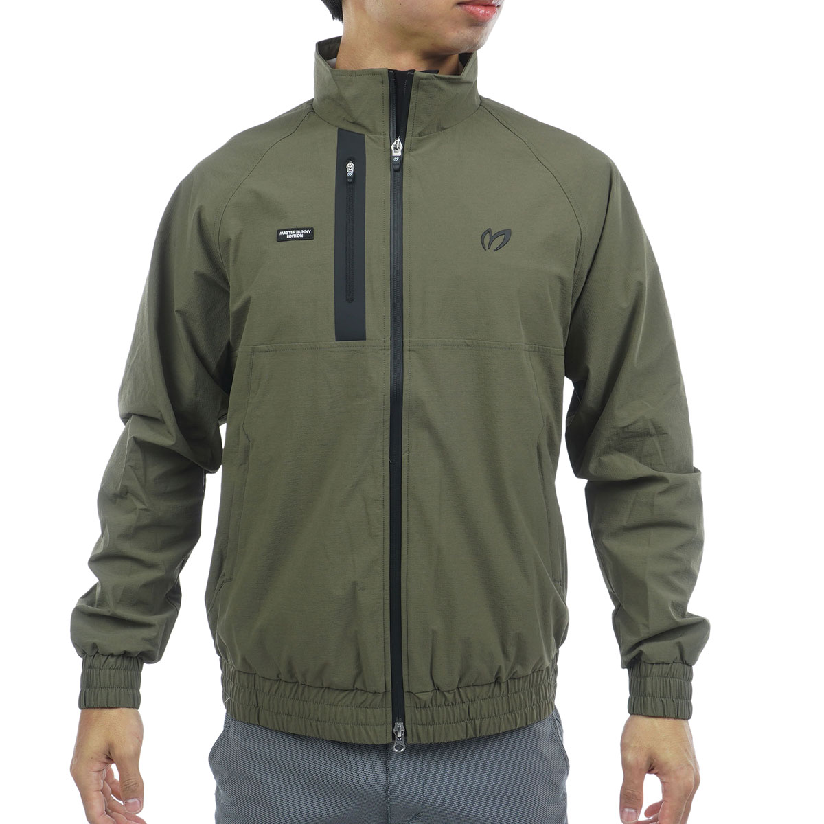 ストレッチ 2WAYフルジップブルゾン(アウター(ブルゾン、ウインド